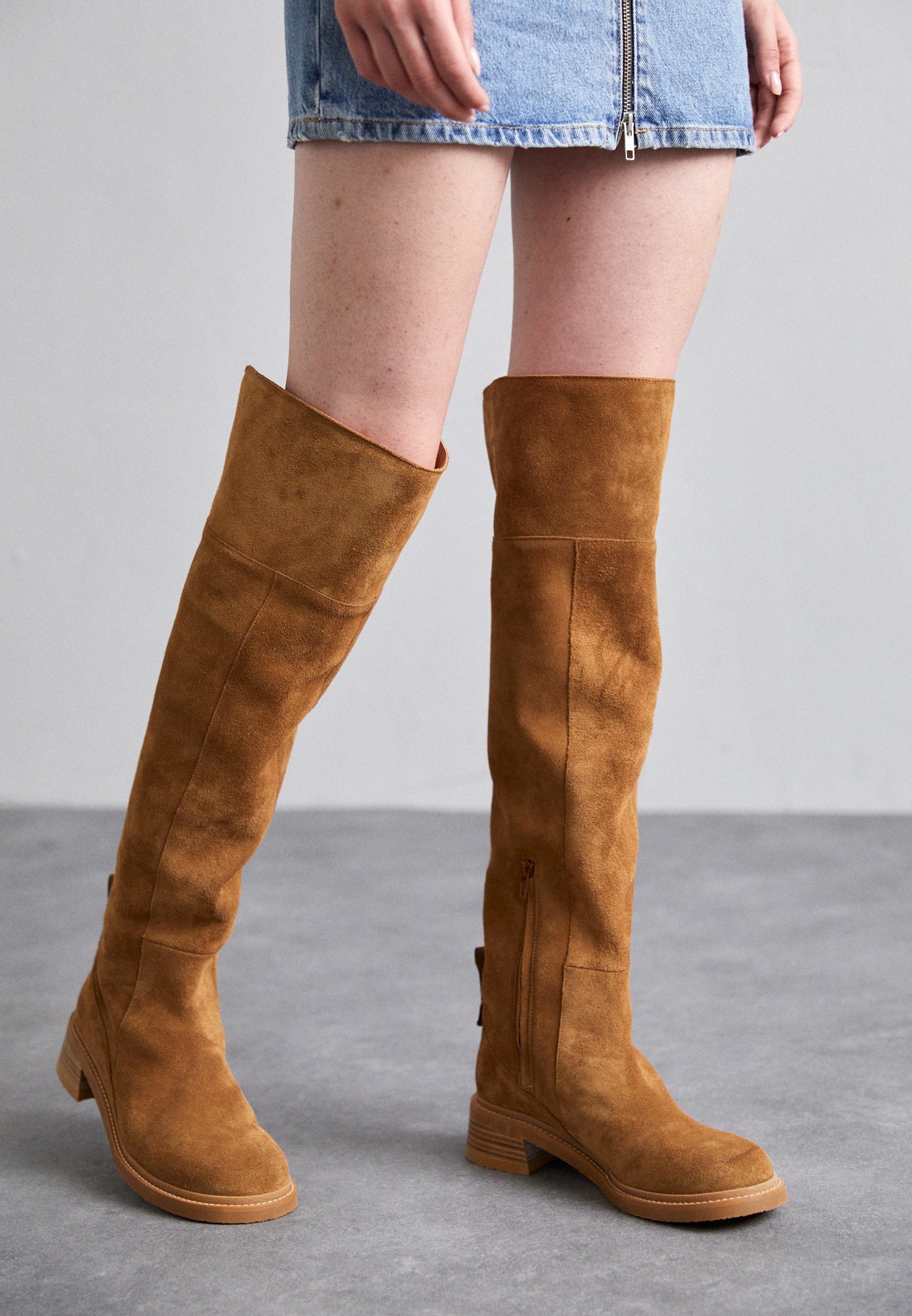 See by Chloé BONNI - Over-the-knee boots - tan - Zalando