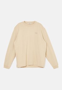 RELAXED LONG SLEEVE UNISEX - Tops ar garām piedurknēm - sand