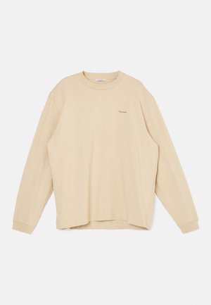 Holzweiler RELAXED LONG SLEEVE UNISEX - T-shirt à manches longues - sand