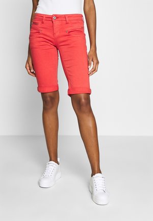 Jeansshorts - red