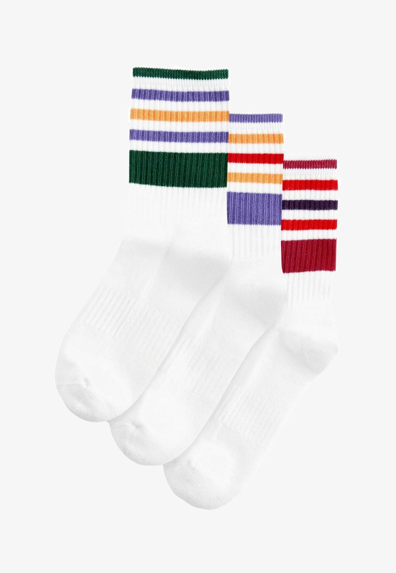 Next CUSHION 3 PACK WITH ARCH SUPPORT - Socks - multi stripes