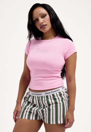 CAPPED BABY SLEEVE - Nyomott mintás póló - candy