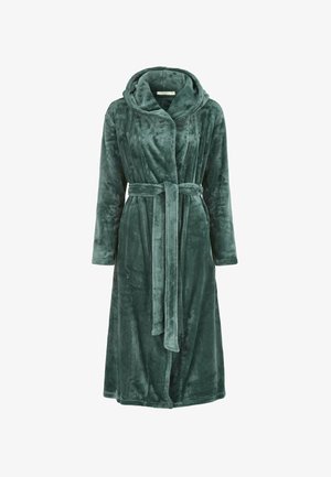 Cellbes of Sweden WITH HOOD - Dressing gown - grey green