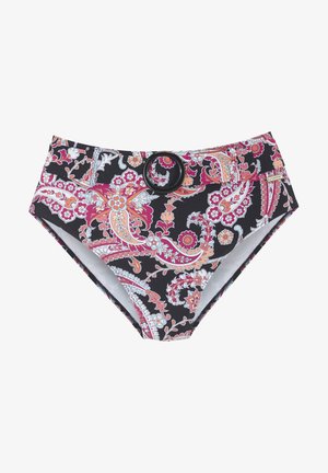 Sunseeker, HIGHWAIST - Bikini-Hose - schwarz bedruckt