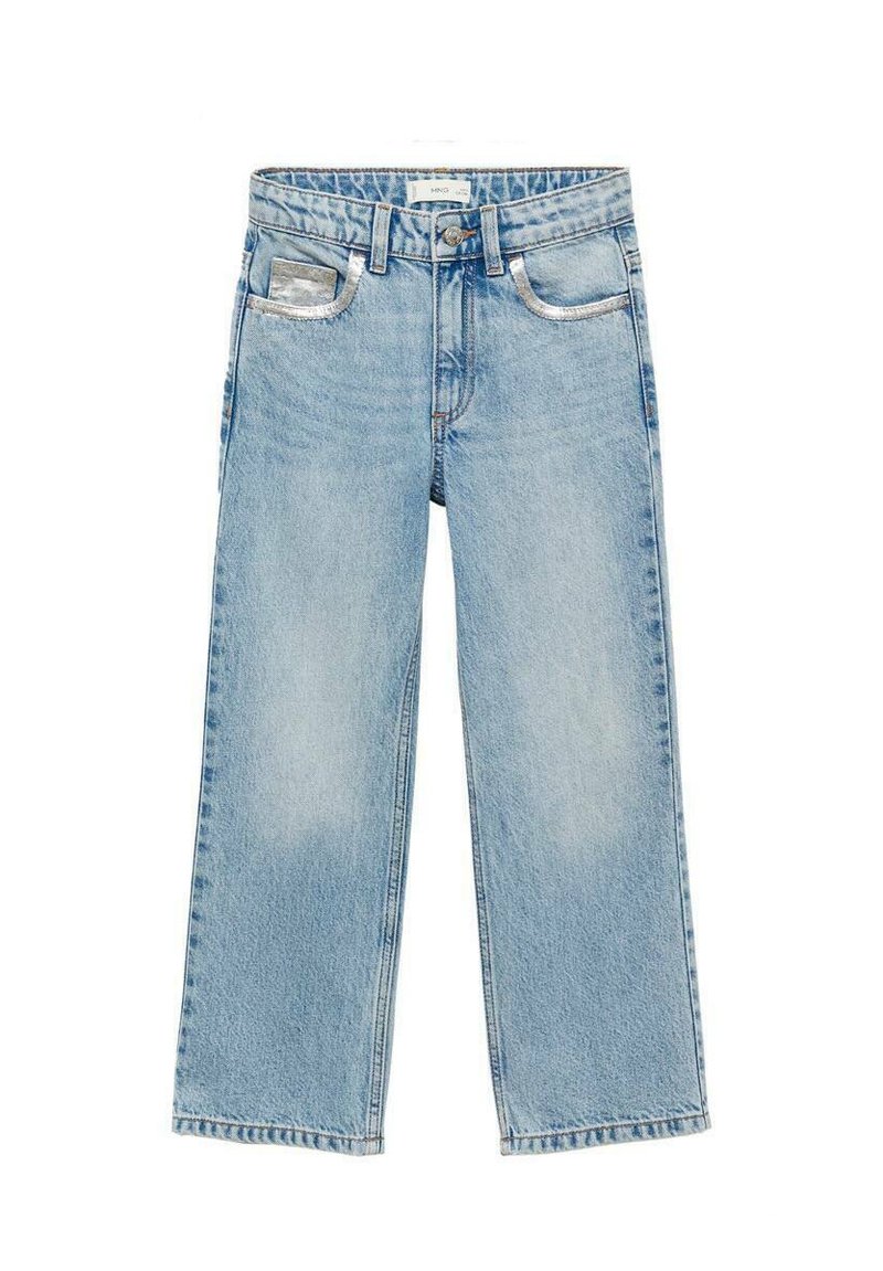 Mango Kids Jeans straight leg - light blue