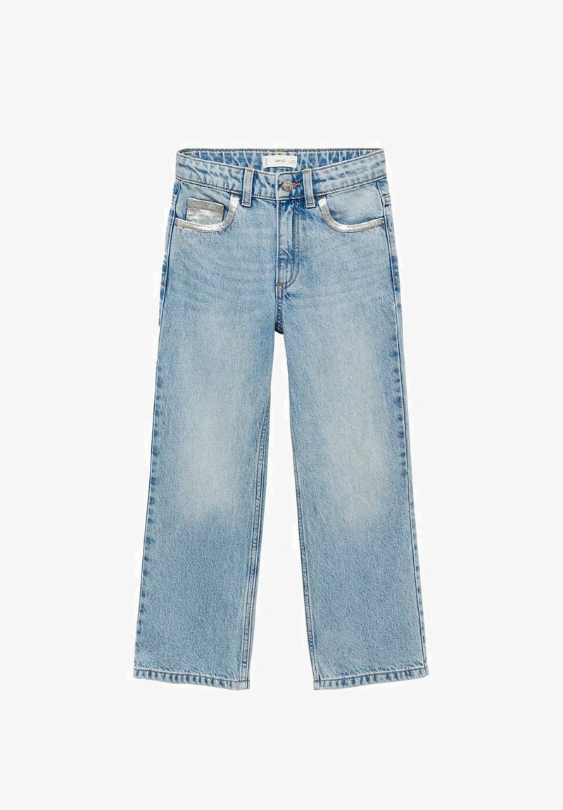 Mango Kids Jeans straight leg - light blue