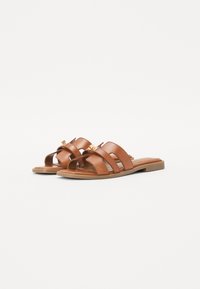 Copenhagen Shoes Mules - cognac