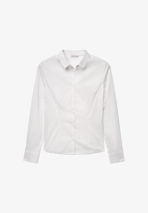 Calliope, CAMICIA TINTA UNITA - Chemisier - bianco ottico