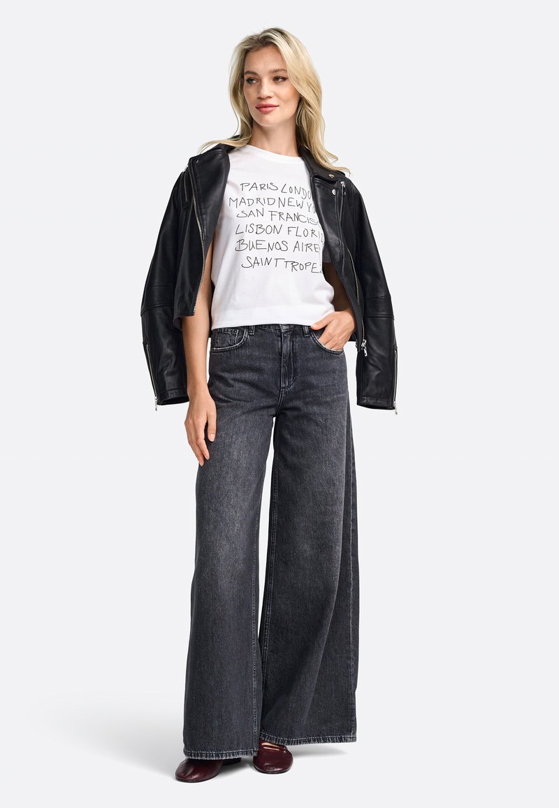 Rich & Royal T-shirt con stampa - white