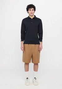 LARDINI LONG SLEEVE - Polokošeľa - navy