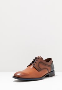 Lloyd GILBERT - Business-Schnürer - cioccolato/ocean
