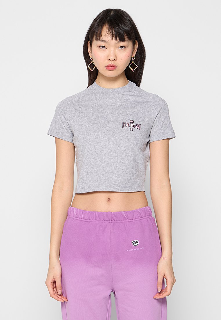 CHIARA FERRAGNI T-shirt print grijs