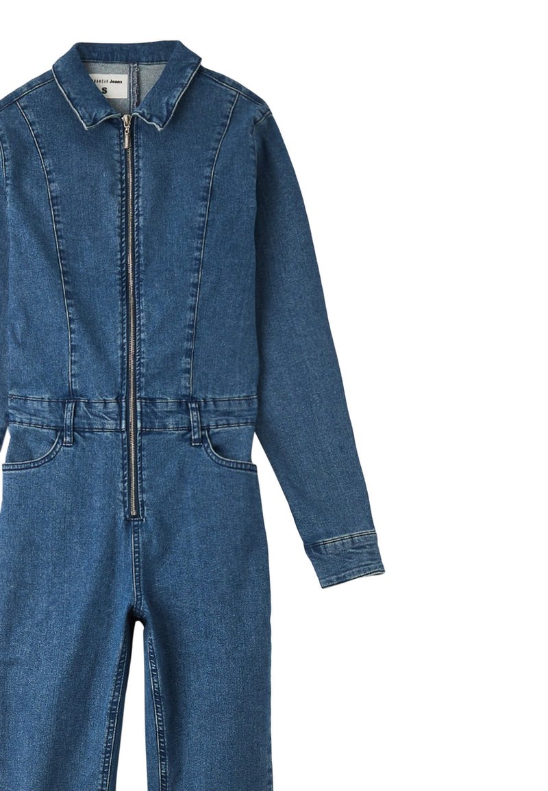 Denim Jumpsuit Tuta Lunga Jeans Jeans Tuta Pois Zara Tuta Lunga