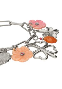 My Jewellery WITH CLOVER AND FLOWERS - Armband - silver-coloured