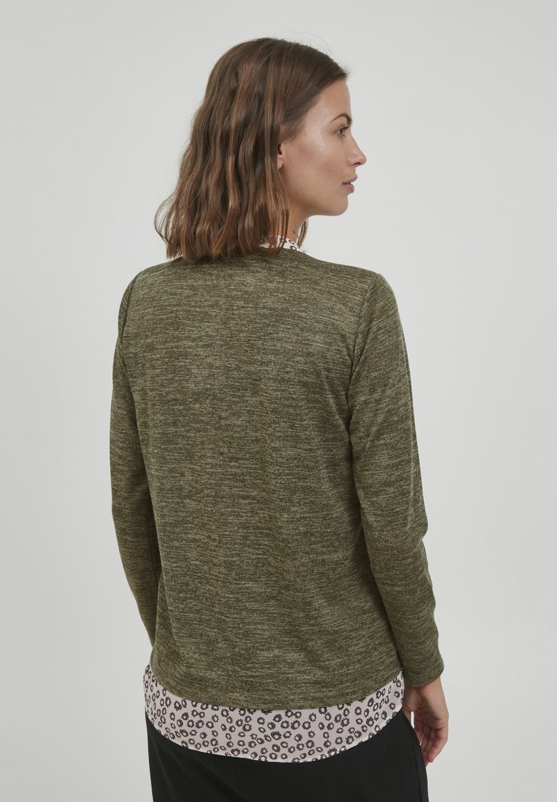 Damen Strickjacken | Fransa FRCEREXAN 1 PULLOVER Strickpullover green ink melange/grün-meliert - JA59955 Damen Strickjacken | Fransa FRCEREXAN 1 PULLOVER Strickpullover green ink melange/grün-meliert - JA59955