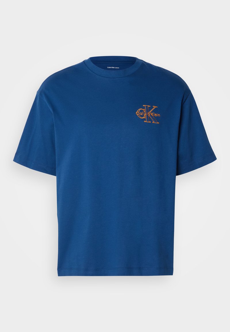 Calvin Klein Jeans T-shirt print blauw