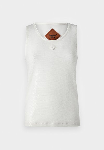 MCM SEQUINS TANK - Toppi - white