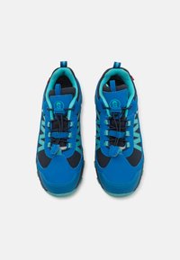 TROLLKIDS KIDS TRONFJELL HIKER LOW - Pohodniški čevlji - blue/dusky turquoise/ dark navy