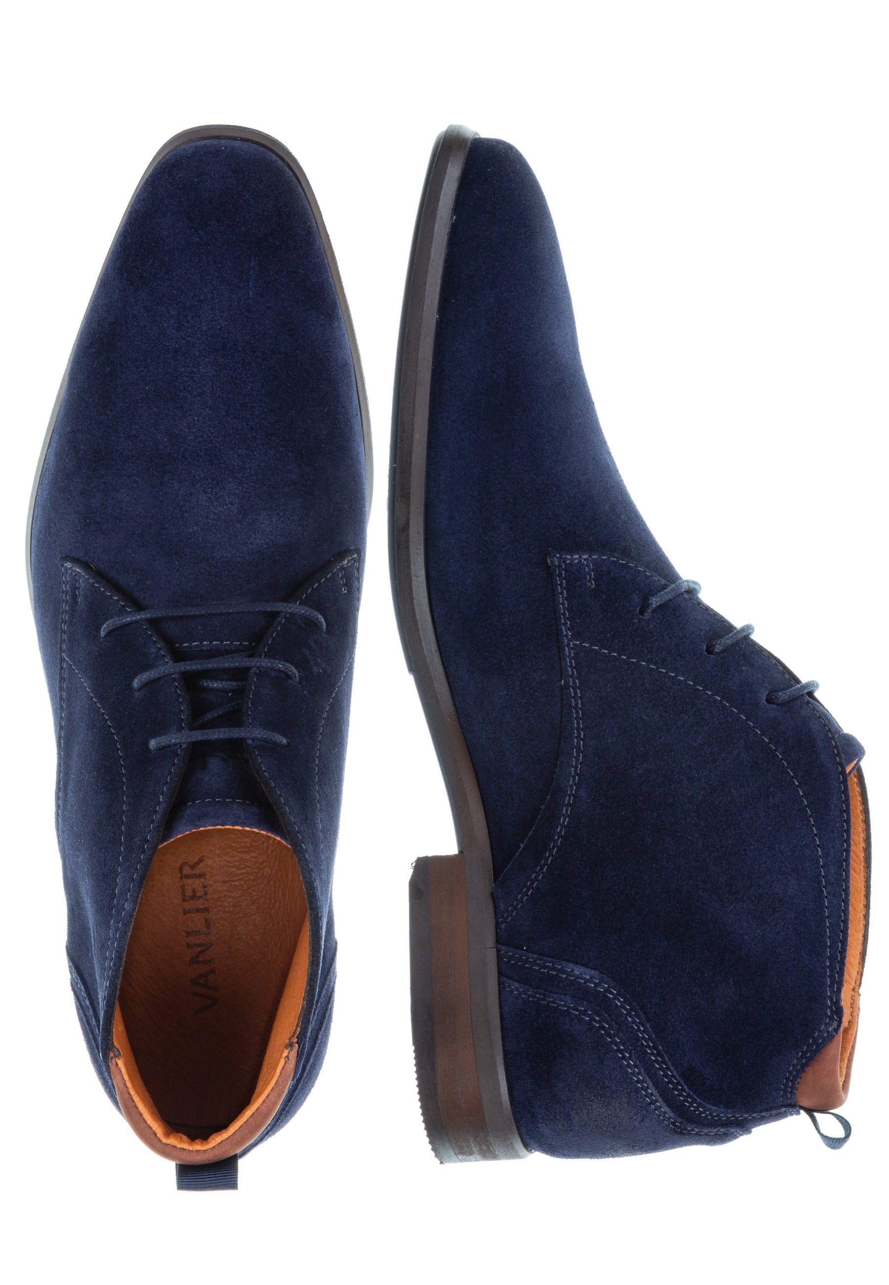 Van Lier SCHOENEN ERASMO - Veterboots - blue/blauw - Zalando.be