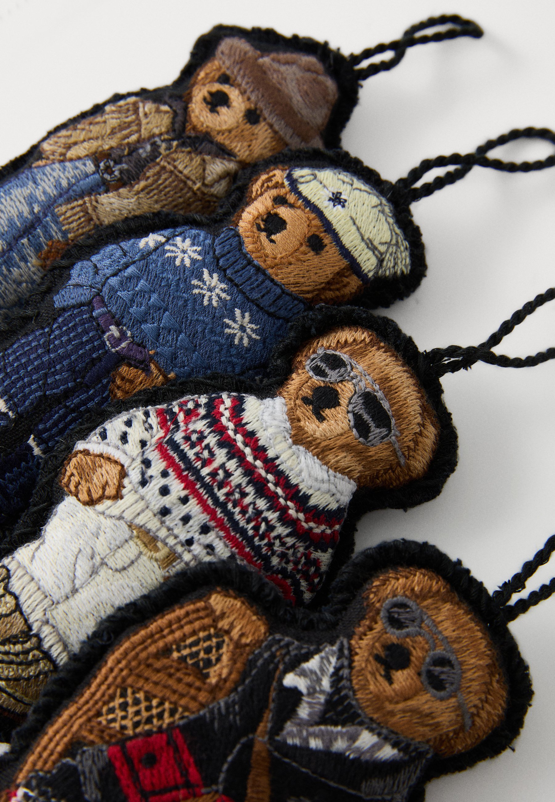 ラルフローレン ベア オーナメント トラック ポロ Polo Ralph Lauren BEAR ORNAMENT 4 PACK - Decoration - multi/black