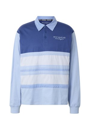 Rocawear, ROCAWEAR OLDBUTGOLD RUGBYPOLO - Polo - brunnerablue