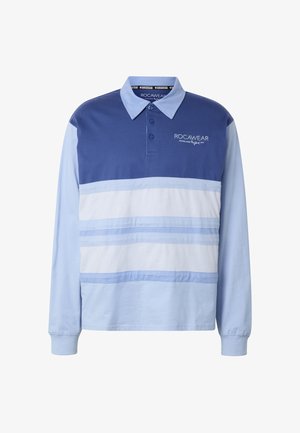 Rocawear, ROCAWEAR OLDBUTGOLD RUGBYPOLO - Polo - brunnerablue