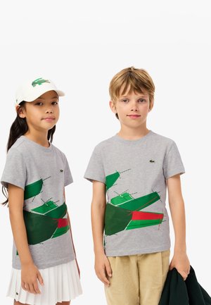 T-shirt con stampa - gris chine cca
