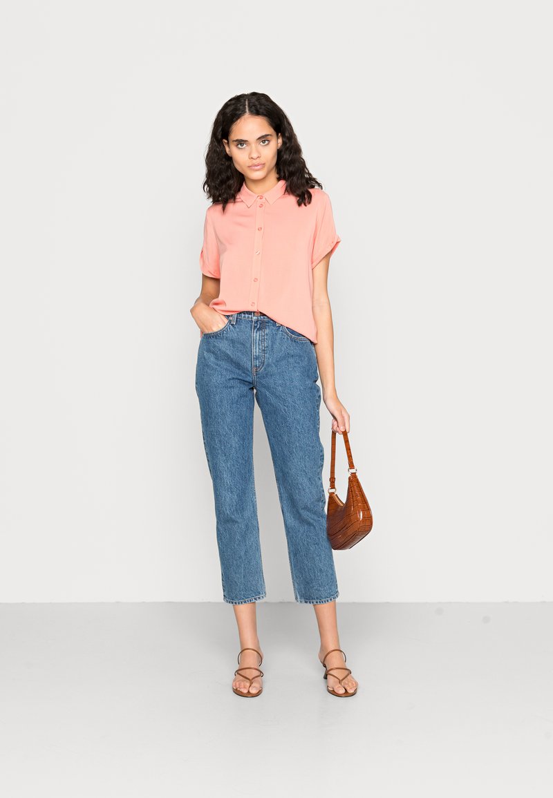 Damen Kleider | Samsøe Samsøe MAJAN Hemdbluse coral haze/apricot - KB30217 Damen Kleider | Samsøe Samsøe MAJAN Hemdbluse coral haze/apricot - KB30217