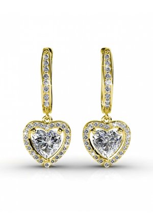 ONLY LOVE - Oorbellen - doré   cristal