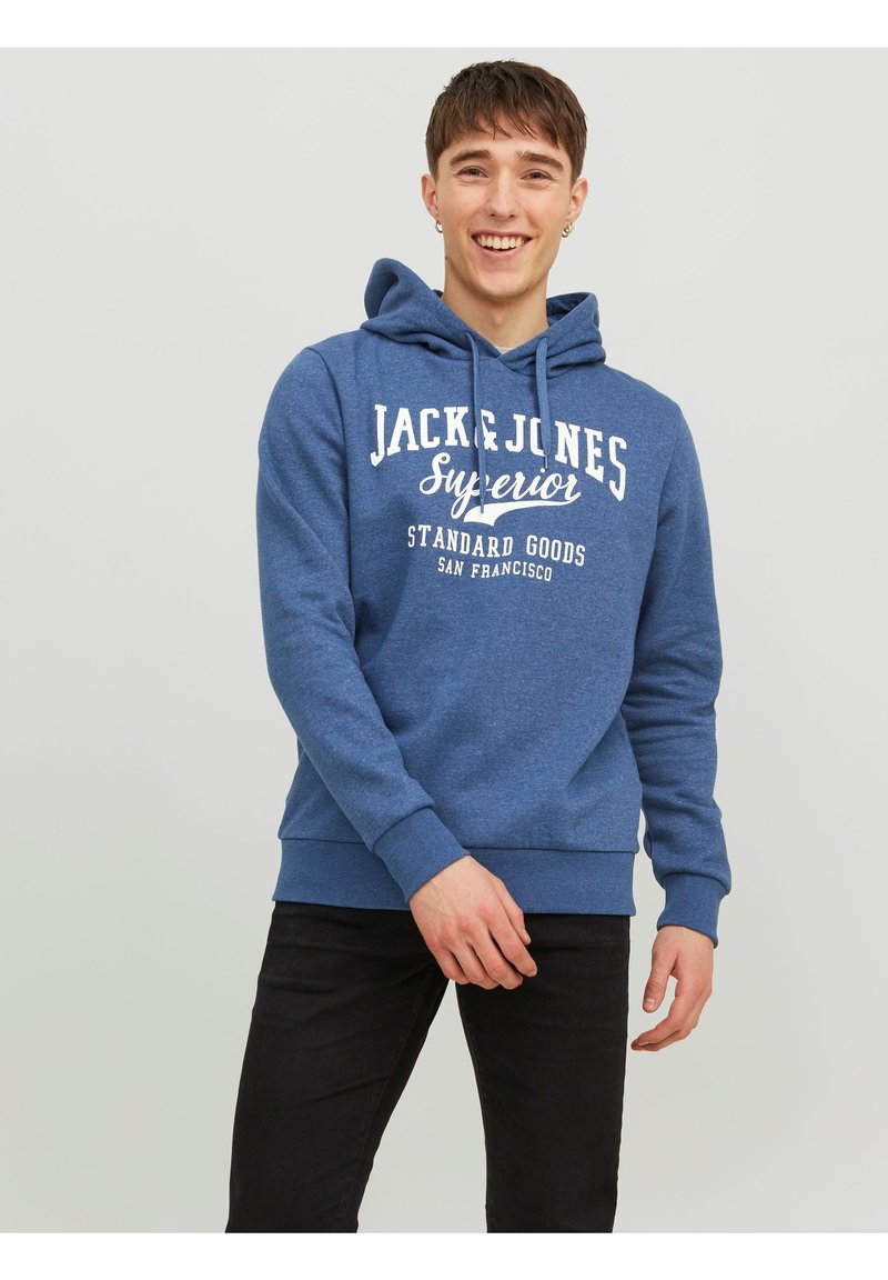 Jack Jones Erkek Günlük Sweatshirts Lacivert Jjel Produktbild-Vorschau 8