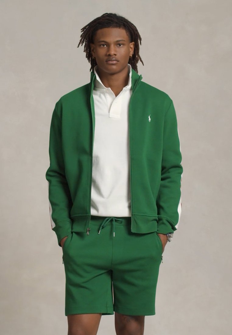 Polo by Ralph Lauren ダークグリーン ジャケット Polo by Ralph Lauren レザージャケット ダークグリーン レザー カフェ