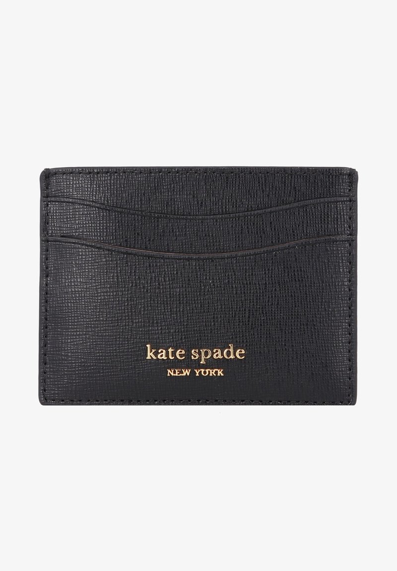 kate spade new york MORGAN SAFFIANO  - Vizītkaršu maciņš - black