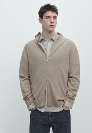 Sweatjacke - brown