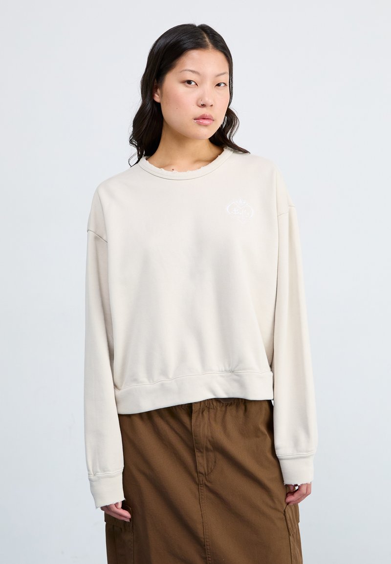 adidas Originals BUFFY CREW - Mikina - alumina