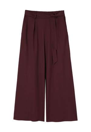 TATUUM ZAMI - Trousers - violet