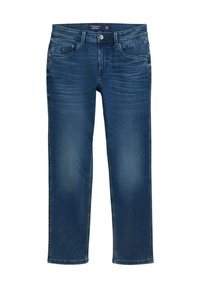 TTMARVIN Straight - Jeans a sigaretta - used dark stone blue denim