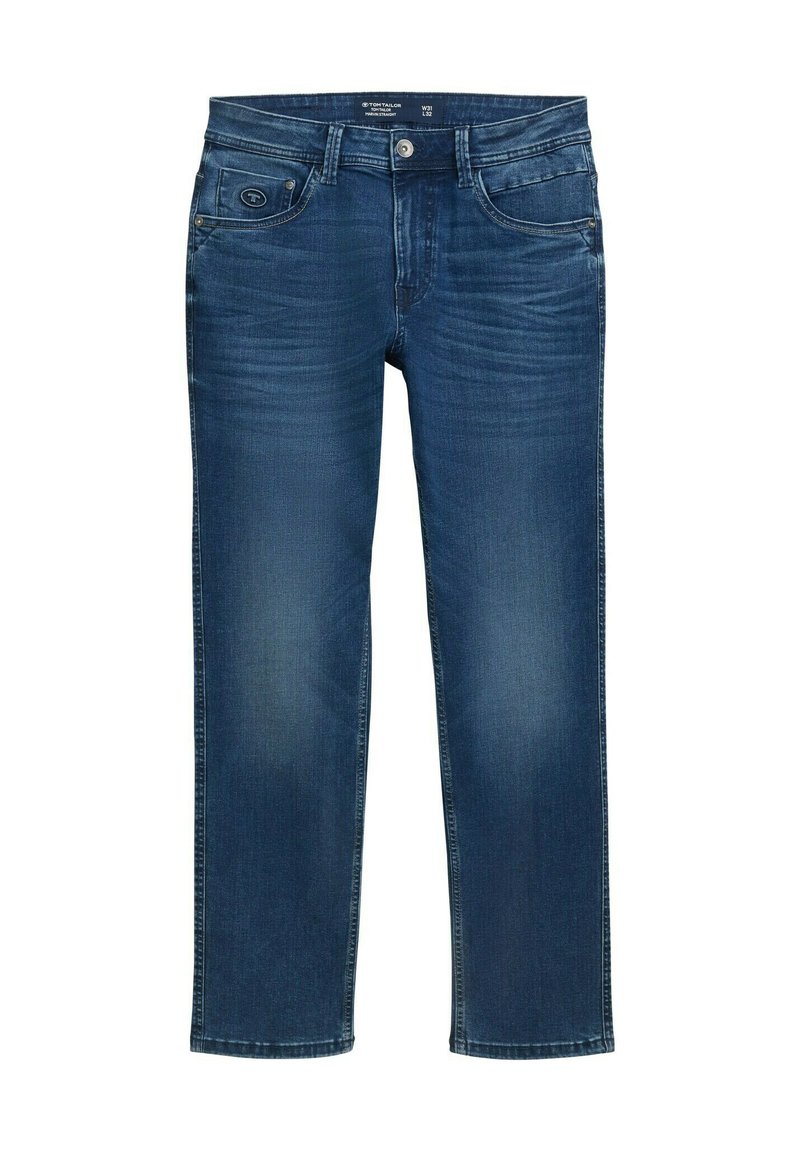 Tom Tailor Straight leg jeans donkerblauw denim