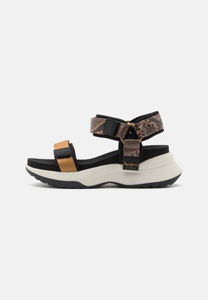 Pepe Jeans, Sandales à plateforme - black