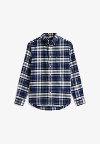 Vybráno, preppy navy / check