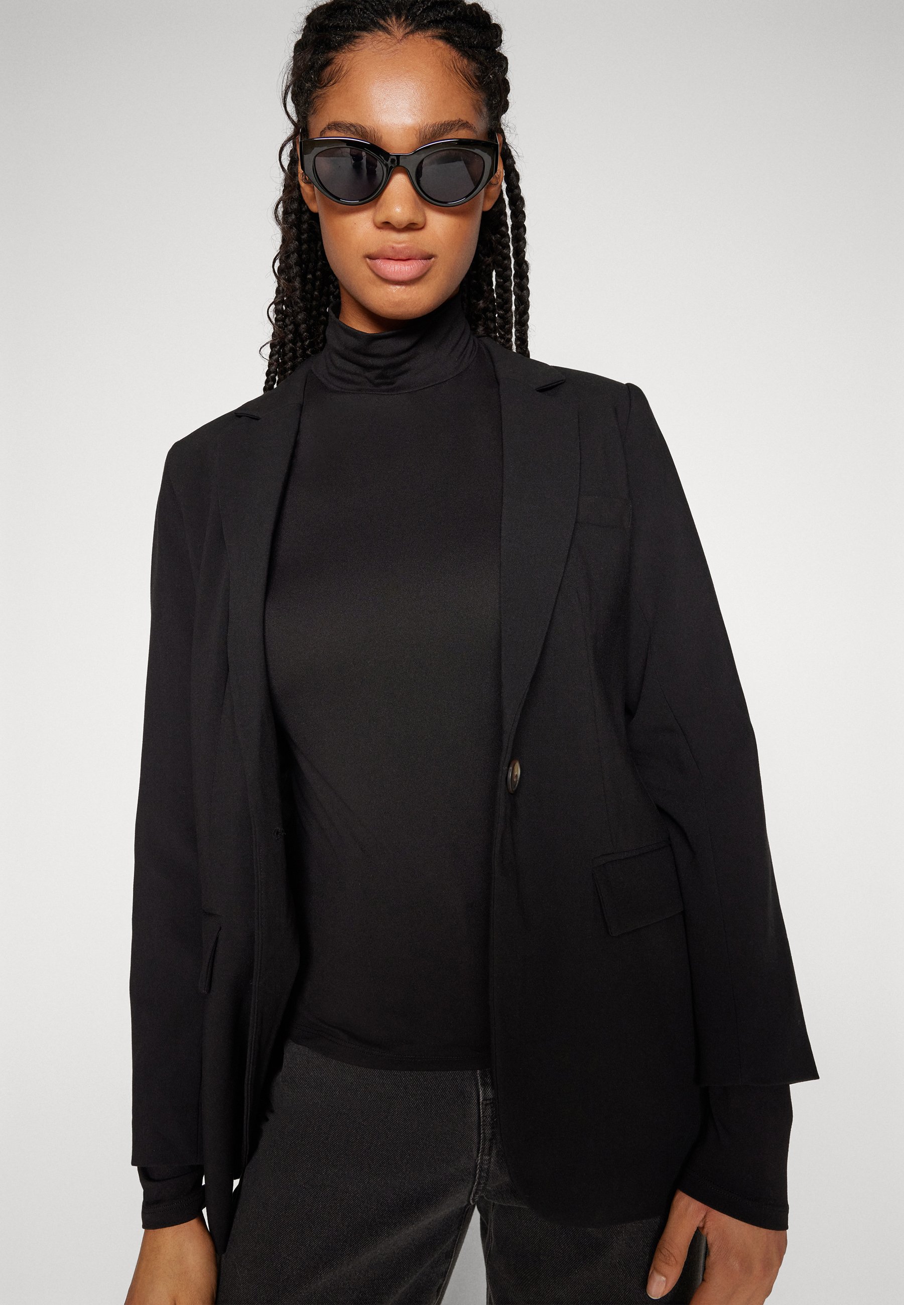 VERO MODA Damen Pullover Vmphillis – Langarm, Highneck, Schlichtes Design | Bequemer Basic Für Herbst & Winter