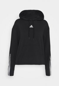 adidas Performance Jersey con capucha - black
