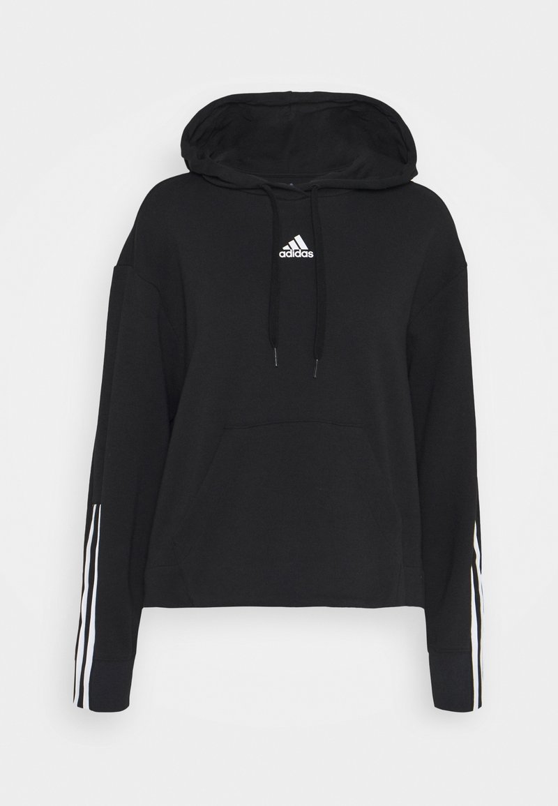 adidas Performance Jersey con capucha - black