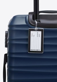WITTCHEN SMALL SUITCASE WITH LUGGAGE TAG - Zavazadlo - dark blue