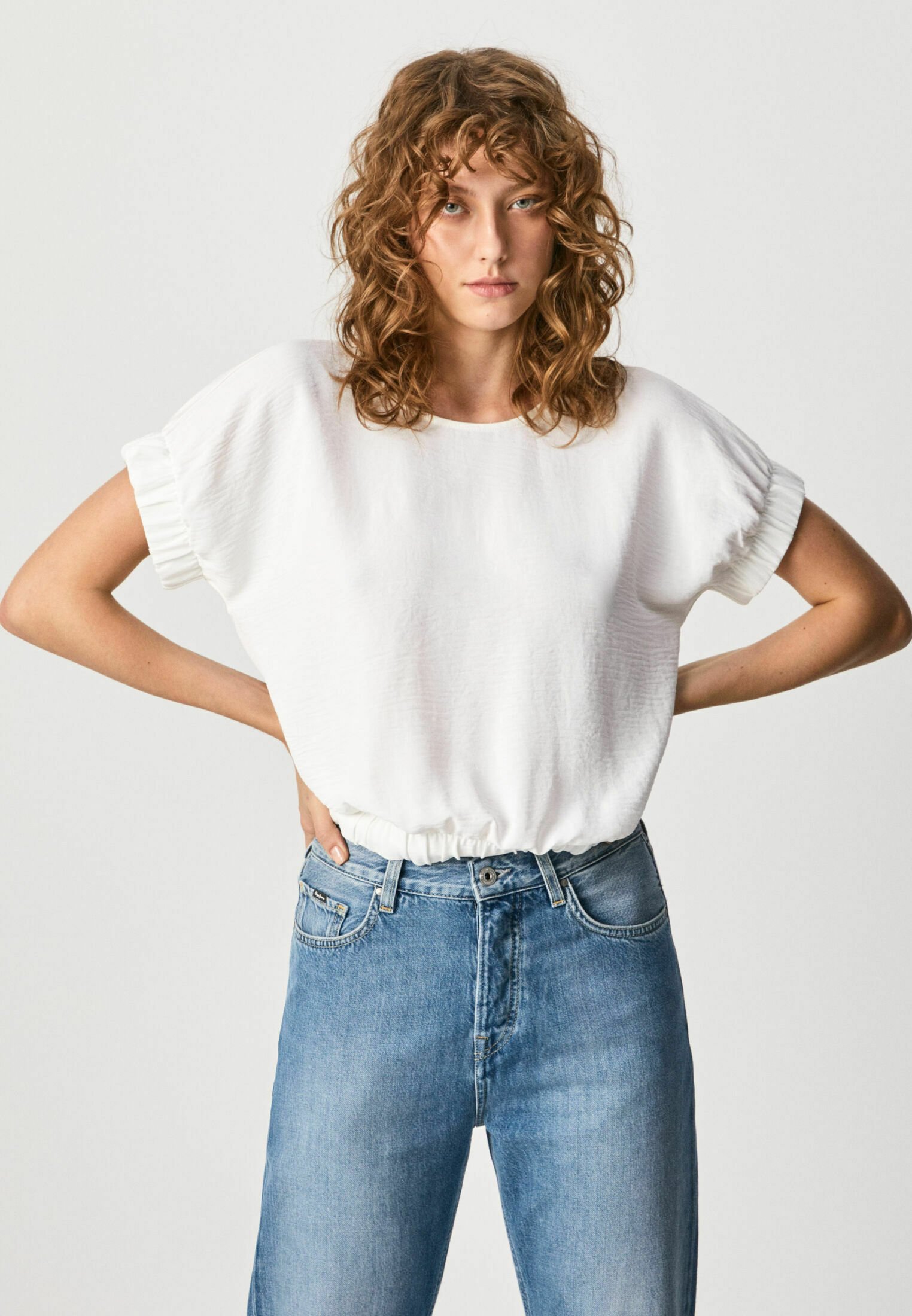 Pepe Jeans MARGOT - Camicetta - blanco off/avorio - Zalando.it