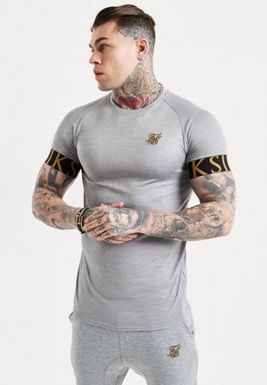 DYNAMIC TECH - Printtipaita - grey marl
