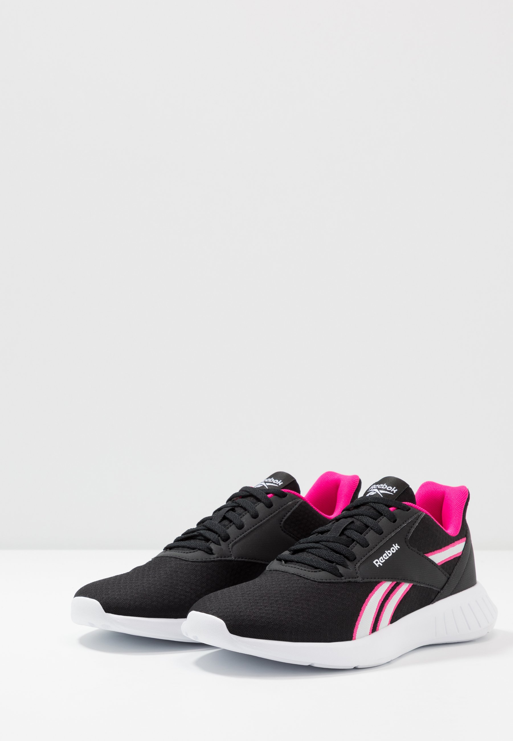 Reebok LITE 2.0 Nøytrale løpesko blackpinkwhitesvart Reebok ENERGYLUX 2.0 Nøytrale løpesko blackpinkwhite