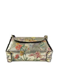 DrachenLeder Handtas - goldfarben farbig