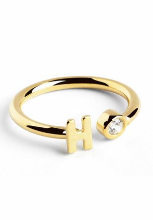 PERSONALIZADO LETTER  - Anillo - letra h oro