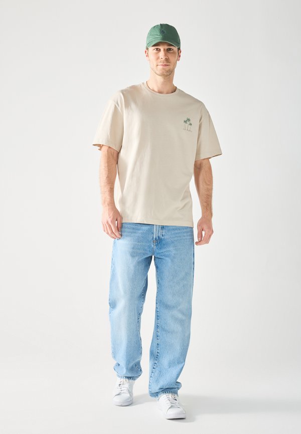 Print T-shirt - silver lining4