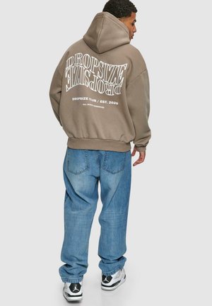 HEAVY  - Kapucnis pulóver - taupe